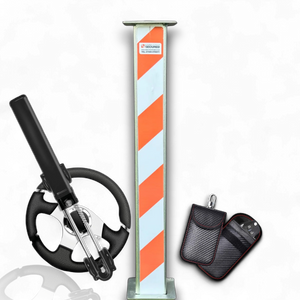 CS-70 Telescopic Bollard Security Post - (Bundle Package)